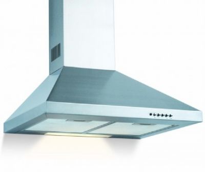 VECTAIRE 'K' STAINLESS STEEL KITCHEN 90cm CHIMNEY CANOPY EXTRACTOR, K900SS (V)